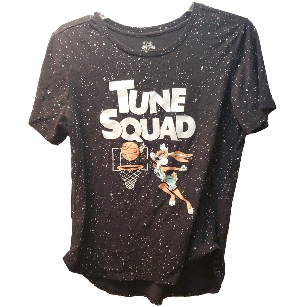 Womens Space Jam Lola Tune Squad T-Shirt Size 3XL Black